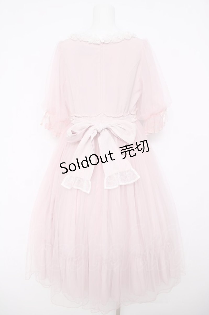 画像2: Angelic Pretty / Vintage Tulleワンピース  ピンク Y-26-05-05-050-AP-OP-SZ-ZY (2)