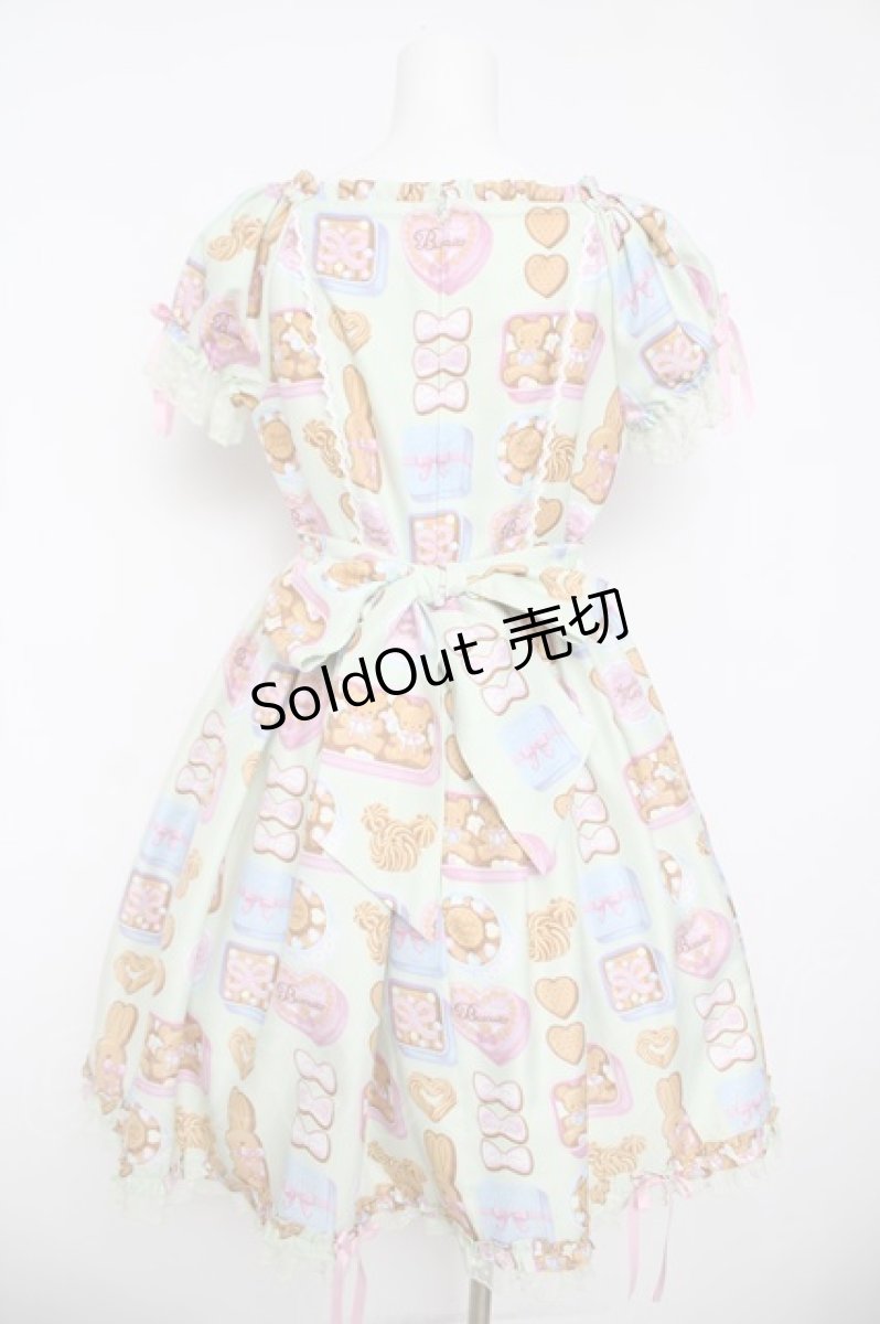 画像2: Angelic Pretty / Sweet Cookie Boxワンピース  ミント Y-26-05-05-051-AP-OP-IG-ZY (2)