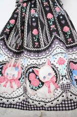 画像4: Angelic Pretty / Be My Valentineジャンパースカート  黒 Y-26-05-05-052-AP-OP-SZ-ZY (4)