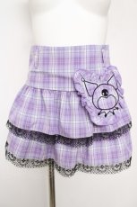 画像1: QOOZA / Kuromi mini skirt  ラベンダー Y-26-05-05-072-PU-SK-SZ-ZY (1)