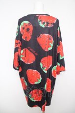画像2: ACDC RAG / 毒苺半袖ストレッチヒージTシャツ  黒 Y-26-05-05-019-PU-TO-SZ-ZY (2)