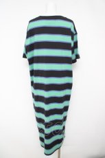 画像2: RNA / ボーダーカットワンピース M 黒×緑×紫 Y-26-05-05-021-PU-OP-SZ-ZY (2)
