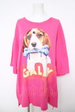 画像1: LAND by MILKBOY / 生 GALFY TEE 大型犬(XL) ピンク Y-26-05-05-022-MB-TO-SZ-ZY (1)