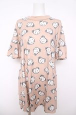 画像1: Candy Stripper / GLOOMY BEAR FRILL SLEEVE ONE-PIECE 2 ベージュ Y-26-05-05-031-PU-OP-SZ-ZY (1)