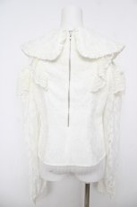 画像2: Swankiss / HS romantic lace B/L F ホワイト Y-26-05-05-034-LO-BL-SZ-ZY (2)
