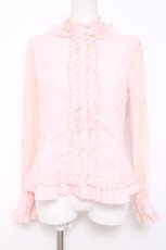 画像1: metamorphose / スノードビーブラウス  ピンク Y-26-05-06-033-ME-BL-SZ-ZY (1)