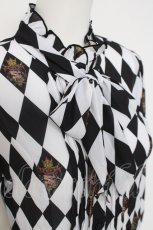 画像5: ATELIER PIERROT / Diamond Circus ブラウス  黒 Y-26-05-06-038-EL-BL-SZ-ZY (5)