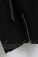 画像5: Amilige / 刺繍入りリボンネクタイ付きシャツ F 黒 Y-26-05-06-041-PU-BL-SZ-ZY (5)