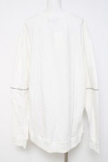 画像2: Amilige / サガラ刺繍くぎベアスウェット F 白 Y-26-05-06-045-PU-TO-SZ-ZY (2)