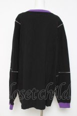 画像2: Amilige / Fallen Angel 肩ZIPロングTシャツ F ブラック Y-26-05-06-046-PU-TO-SZ-ZY (2)
