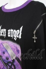 画像3: Amilige / Fallen Angel 肩ZIPロングTシャツ F ブラック Y-26-05-06-046-PU-TO-SZ-ZY (3)