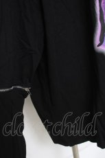 画像4: Amilige / Fallen Angel 肩ZIPロングTシャツ F ブラック Y-26-05-06-046-PU-TO-SZ-ZY (4)