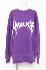 画像1: Amilige / Amiligeロゴプリントスウェット F パープル Y-26-05-06-047-PU-BL-SZ-ZY (1)