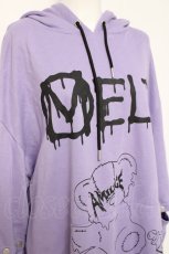 画像4: Amilige / MELT ベアープリントパーカー F パープル Y-26-05-06-051-PU-TO-SZ-ZY (4)