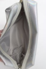 画像3: Amilige / くぎべあロゴAmiligeオリジナルポーチ　ノベルティ  シルバー Y-26-05-06-009-PU-ZA-SZ-ZY (3)