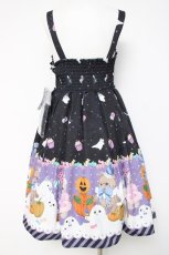 画像3: axes femme kawaii / ハロウィンナイトジャンパースカート M 黒 Y-26-05-06-057-AX-OP-SZ-ZY (3)