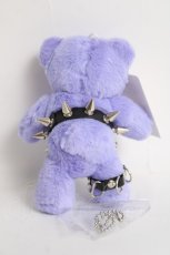 画像2: Amilige / Tied Bearぬいぐるみ  パープル Y-26-05-06-010-PU-ZA-SZ-ZY (2)