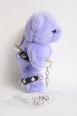 画像3: Amilige / Tied Bearぬいぐるみ  パープル Y-26-05-06-010-PU-ZA-SZ-ZY (3)