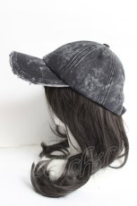 画像2: NOVESSEL / ピグメント加工CAP  黒 Y-26-05-06-011-PU-AC-SZ-ZY (2)