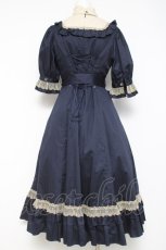 画像2: Victorian maiden / Jewelryクラシカルドールハーフスリーブロングドレス  サファイア Y-26-05-06-073-CL-OP-SZ-ZY (2)