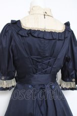 画像3: Victorian maiden / Jewelryクラシカルドールハーフスリーブロングドレス  サファイア Y-26-05-06-073-CL-OP-SZ-ZY (3)