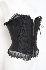 画像2: ATELIER PIERROT / Lace Up Long Corset  黒 Y-26-05-06-074-EL-TO-SZ-ZY (2)