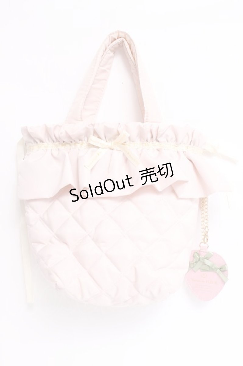 画像1: Maison de FLEUR / いちごバッグ&チャームBOOK F ピンク Y-26-05-08-039-LO-BG-SZ-ZY (1)