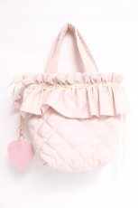 画像2: Maison de FLEUR / いちごバッグ&チャームBOOK F ピンク Y-26-05-08-039-LO-BG-SZ-ZY (2)