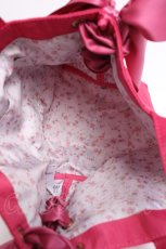 画像4: Maison de FLEUR / あざとPochaccoサイドリボントート F ショッキングピンク Y-26-05-08-041-LO-BG-SZ-ZY (4)