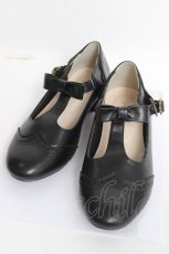 画像1: m petit by misako / AMPUリボンストラップP L M 黒 Y-26-05-08-051-LO-SH-SZ-ZY (1)