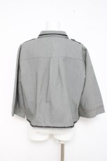 画像2: axes femme / ダブルボタンカレッジジャケット F グレー Y-26-05-08-067-AX-JA-SZ-ZY (2)