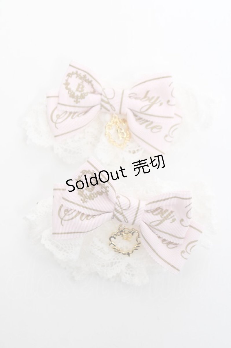 画像1: BABY,THE STARS SHINE BRIGHT / Best Wishes Dreamyお袖留め  ピンク Y-26-05-08-009-BA-AC-SZ-ZY (1)