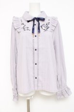 画像1: axes femme / 【my axes】ブラウス L ラベンダー Y-26-05-08-082-AX-BL-SZ-ZY (1)