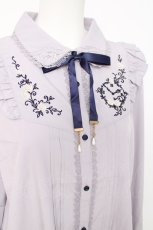 画像3: axes femme / 【my axes】ブラウス L ラベンダー Y-26-05-08-082-AX-BL-SZ-ZY (3)