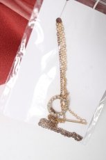 画像4: axes femme / レース×コットン袖カットプルオーバー F 赤 Y-26-05-08-104-AX-TO-SZ-ZY (4)