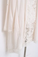 画像3: axes femme / BACKモチーフレース付きカーデ M 生成り Y-26-05-08-116-AX-TO-SZ-ZY (3)