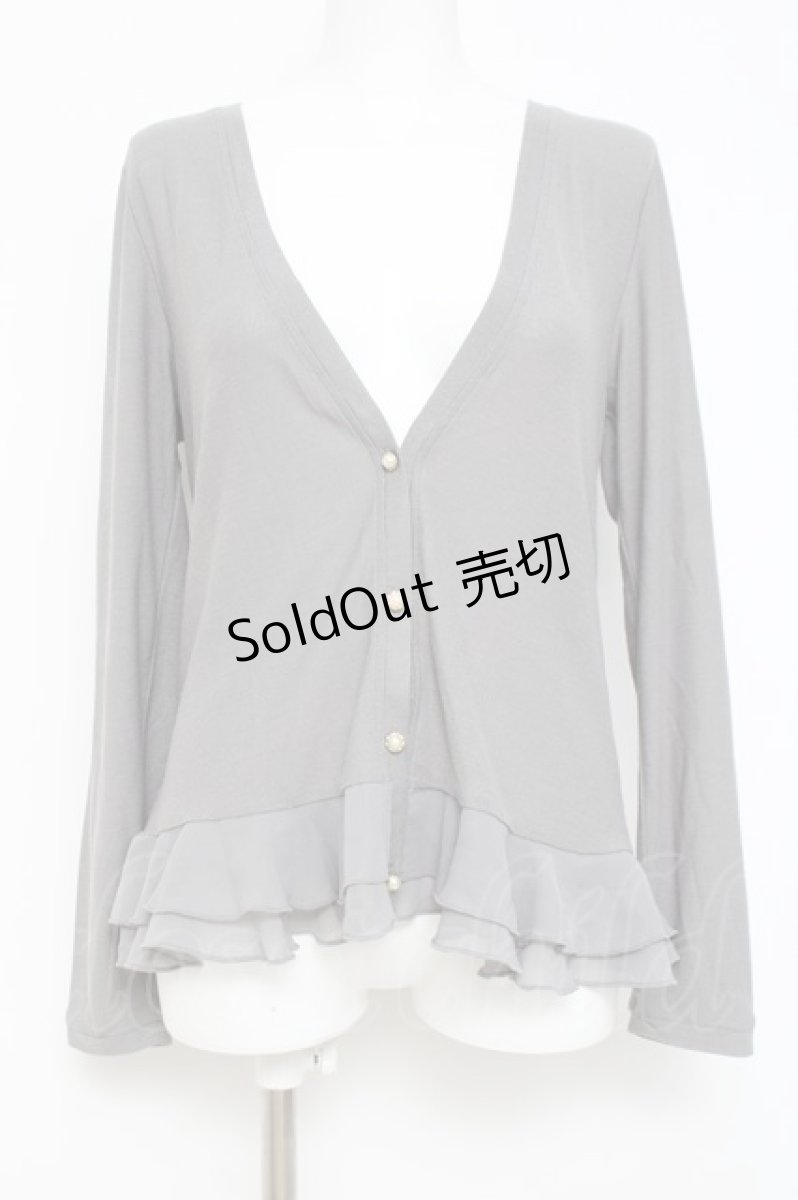 画像1: axes femme / BACKレース切替CD M グレー Y-26-05-08-122-AX-TO-SZ-ZY (1)