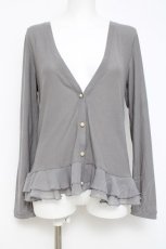 画像1: axes femme / BACKレース切替CD M グレー Y-26-05-08-122-AX-TO-SZ-ZY (1)