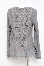 画像2: axes femme / BACKレース切替CD M グレー Y-26-05-08-122-AX-TO-SZ-ZY (2)