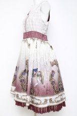 画像2: axes femme kawaii / グランドフィナーレロングワンピース  ワイン Y-26-05-08-128-AX-BL-SZ-ZY (2)