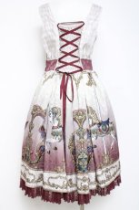 画像3: axes femme kawaii / グランドフィナーレロングワンピース  ワイン Y-26-05-08-128-AX-BL-SZ-ZY (3)