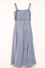 画像2: axes femme / レースブラウス×ワンピースSET F サックス Y-26-05-08-129-AX-OP-SZ-ZY (2)