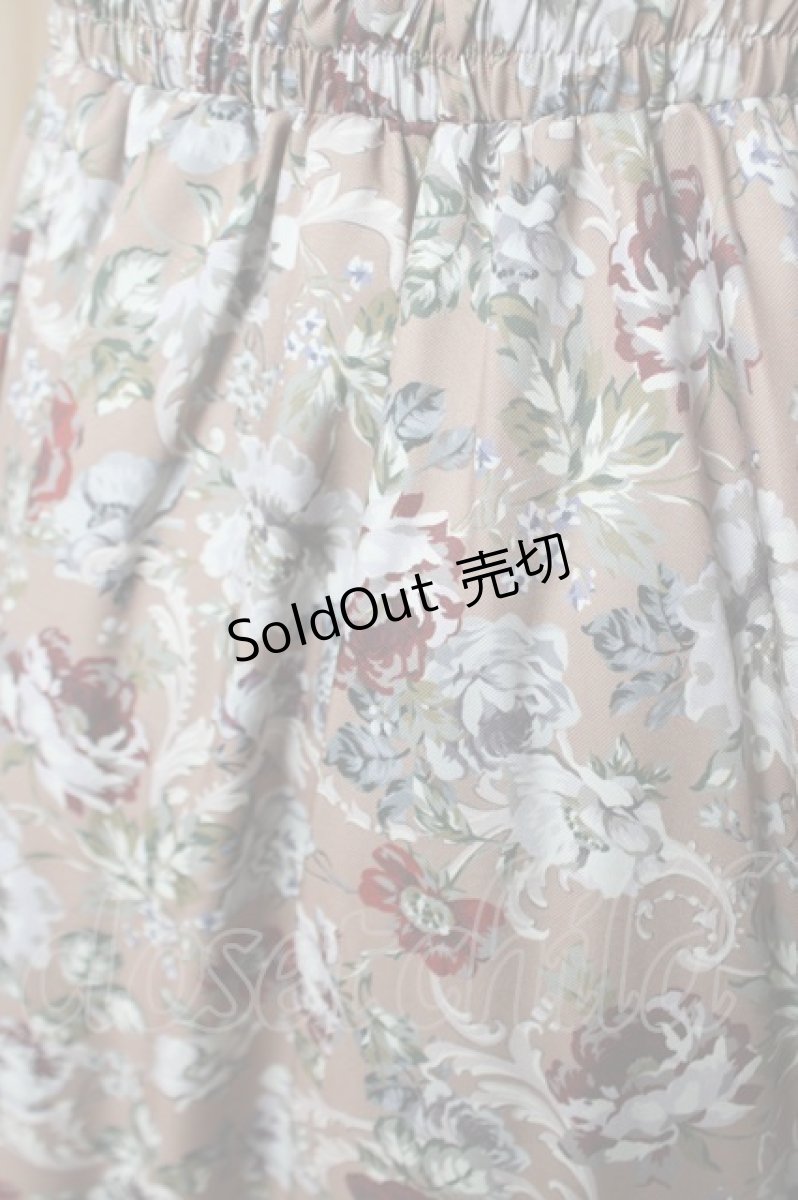 画像3: axes femme / クラシカルフラワーワンピース/ミュルーズ染織美術館コラボ F サックス Y-26-05-08-154-AX-OP-SZ-ZY (3)