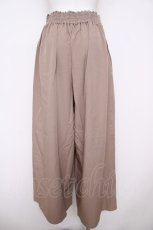 画像2: axes femme / ボタン×チェーンワイドパンツ F モカ Y-26-05-08-178-AX-PA-SZ-ZY (2)