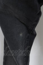 画像3: axes femme / 雪刺繍裏起毛デニムパンツ  黒 Y-26-05-08-204-AX-PA-SZ-ZY (3)
