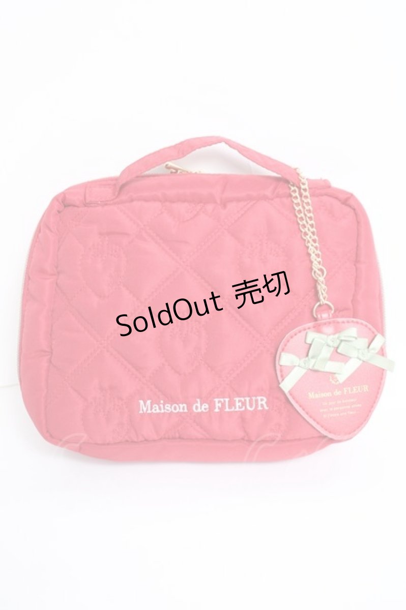 画像1: Maison de FLEUR / いちごケース&チャームBOOK F レッド Y-26-05-08-037-LO-ZA-SZ-ZY (1)
