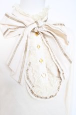 画像4: Angelic Pretty / トランプボタンボウタイジャボカットソー  アイボリー Y-26-05-10-057-AP-TO-SZ-ZY (4)