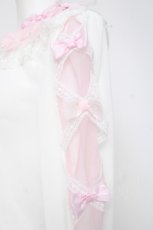 画像5: Angelic Pretty / ふわふわリボンブラウス  シロ Y-26-05-10-058-AP-BL-SZ-ZY (5)