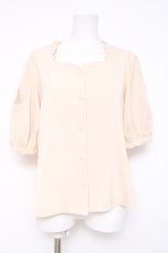 画像1: an another angelus / カメオカットワークブラウス  生成り Y-26-05-10-059-CA-BL-SZ-ZY (1)
