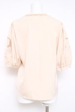 画像2: an another angelus / カメオカットワークブラウス  生成り Y-26-05-10-059-CA-BL-SZ-ZY (2)